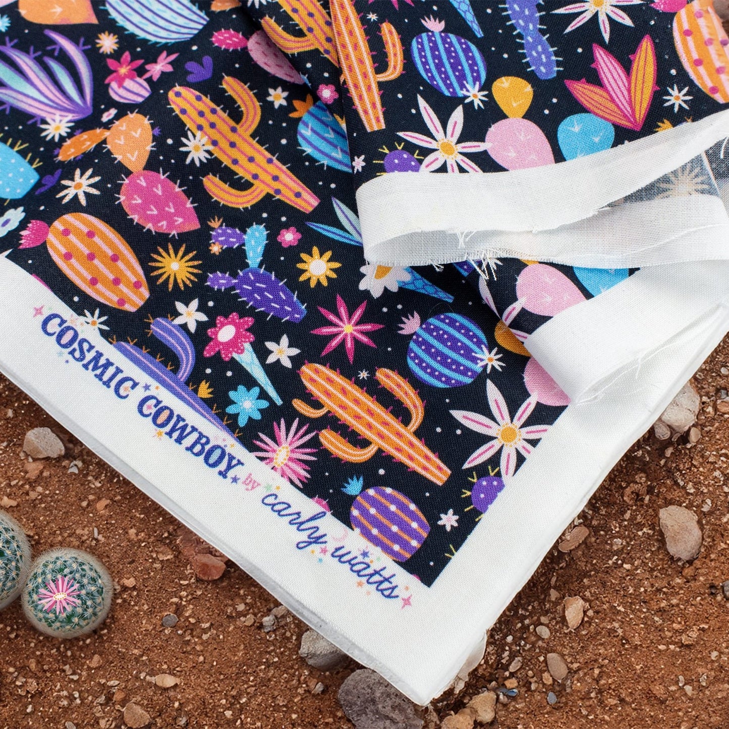 Cosmic Cowboy - Dashwood Studio Cotton Fabric ✂️ £14 pm ☆