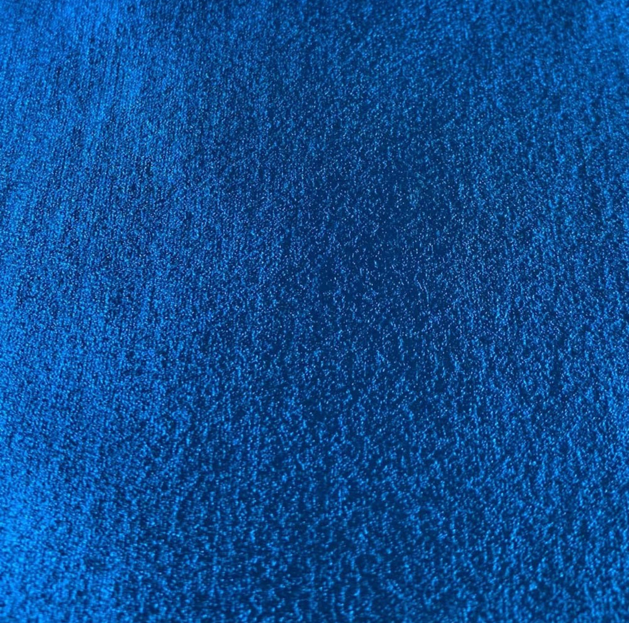 Azure Blue Leathered Effect Metallic Felt ✂️