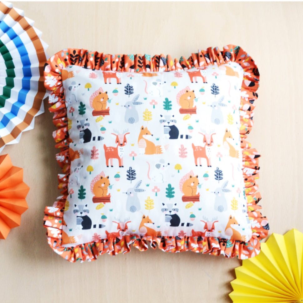 Ruffle Edge Cushion Sewing Pattern | Dashwood Studio | Free Download