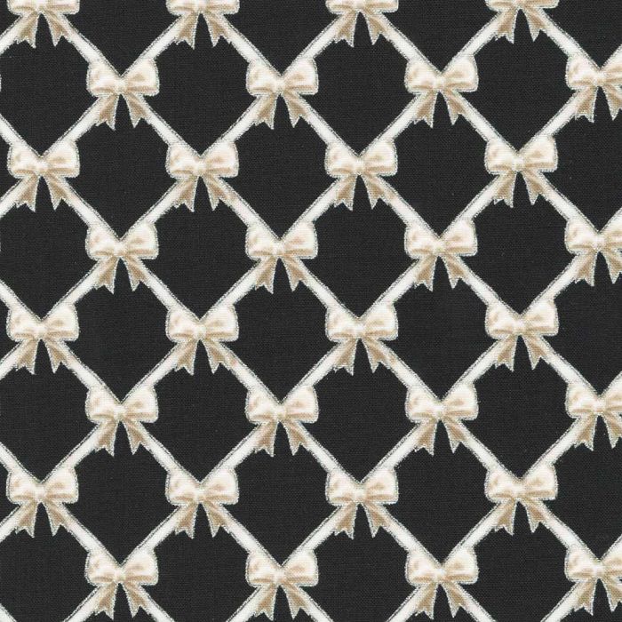 Christmas Luxe Bow Trellis Fabric Felt | Felt Backed Fabric | Bows & Die Cutting