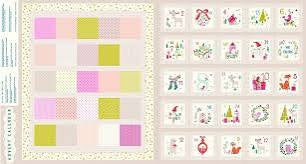 Advent Calendar Panel - Joli Noel - Dashwood Studio Cotton Fabric ✂️ ☆