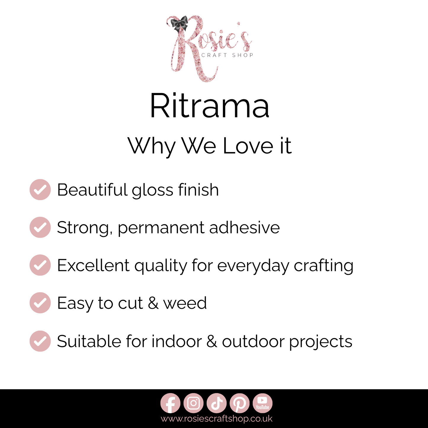 White Permanent Self Adhesive Vinyl | Gloss Sign Vinyl | Ritrama