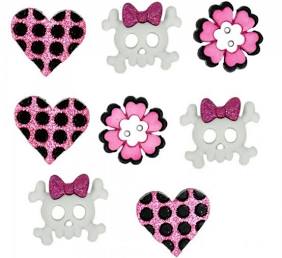 Girl Punk - Dress It Up Buttons
