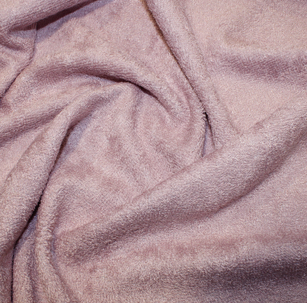 Blush Pink Bamboo Terry Towelling Fabric ✂️