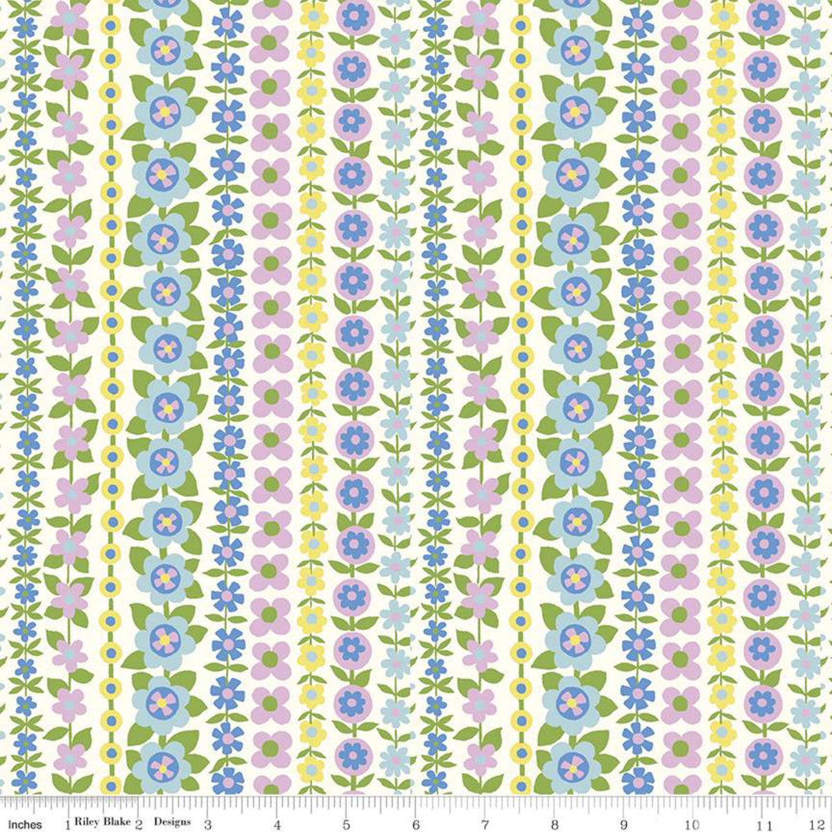 Soho Stripe Lilac - The Carnaby Collection by Liberty Fabric Felt