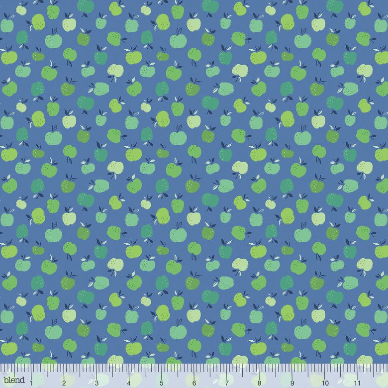 Apple Of My Eye Blue - Storytime - Blend Cotton Fabric ✂️ £7 pm *SALE*