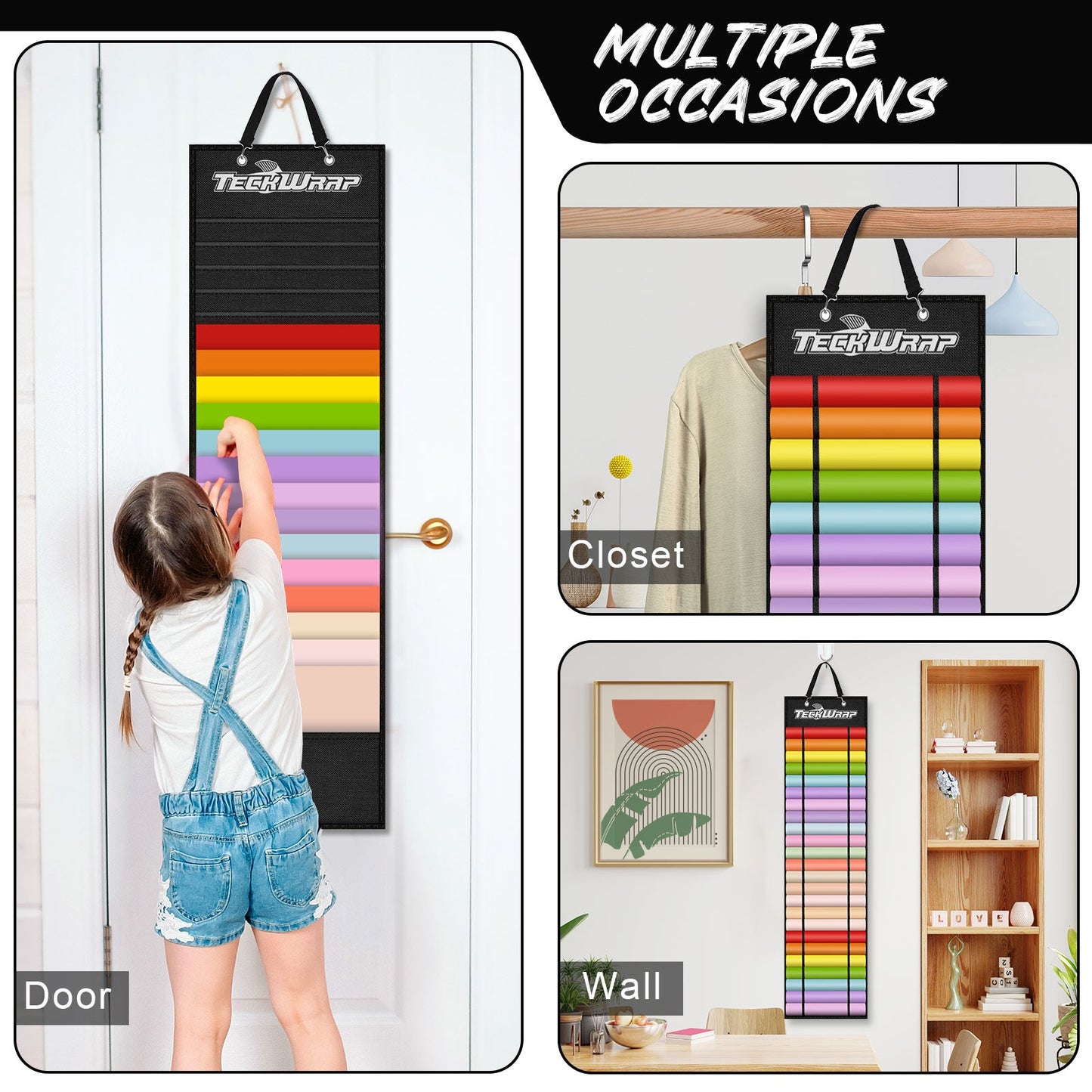 TeckWrap Vinyl Roll Storage With 24 Compartments ✂️ *SALE*