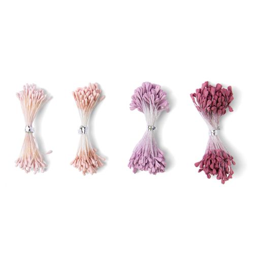 Flower Stamens Pink/Purple 400 pack Sizzix Essentials - 664665 ✂️ ☆
