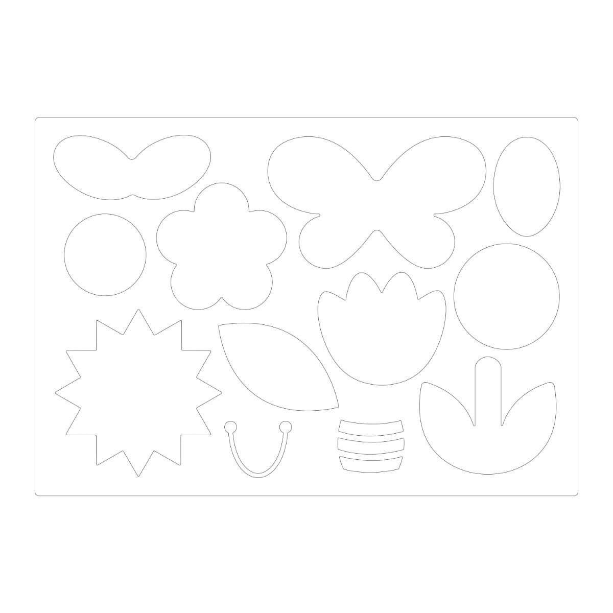 Sizzix Garden Friends Bigz Plus Die - 666031 ✂️ ☆