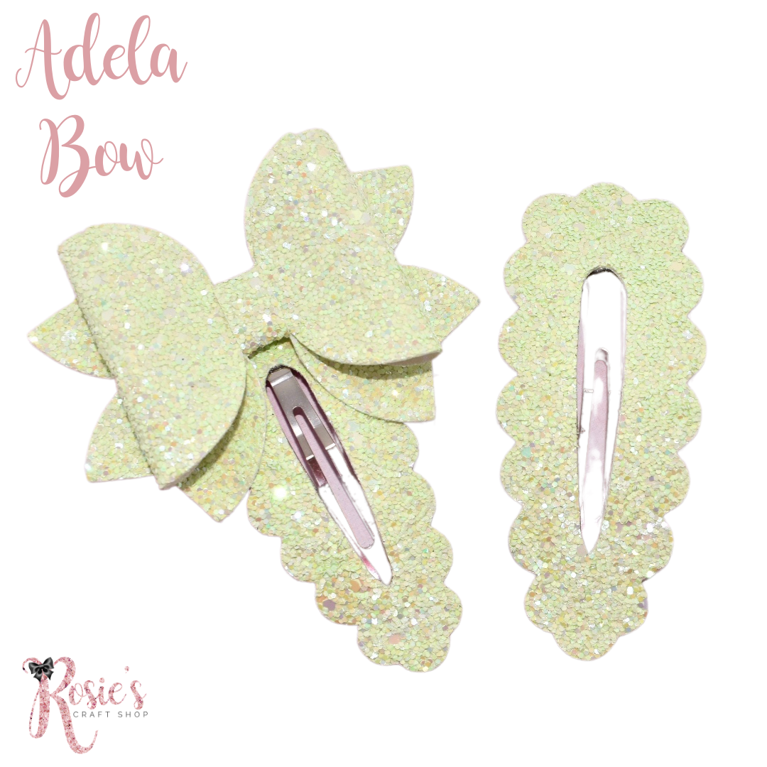 Adela Bow & Slides Plastic Template π