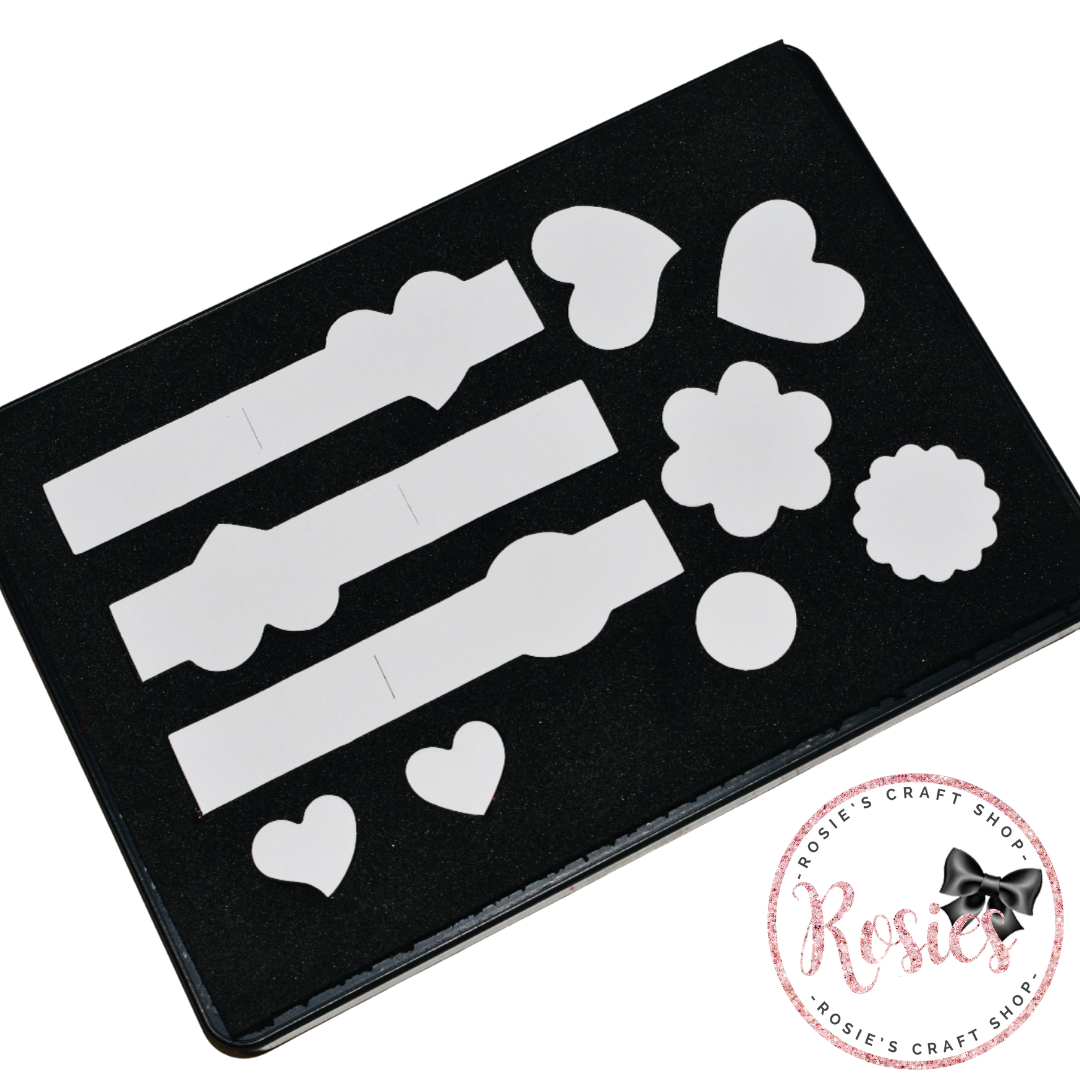 All My Love Snap Clip Cutting Die Compatible with Sizzix Big Shot ✂️ ☆
