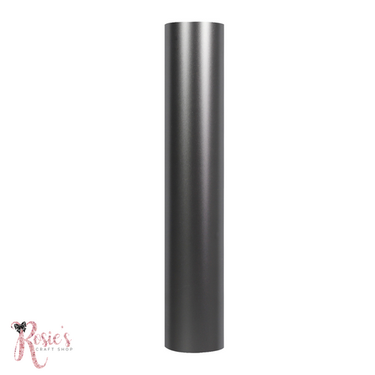 Ash Grey Metallic Satin Chrome Teckwrap Self Adhesive Vinyl ✂️ ☆