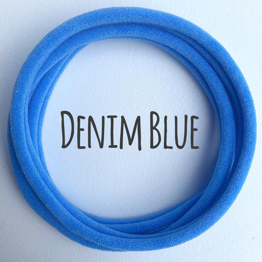 Denim Blue - Dainties by Nylon Headbands *SALE*
