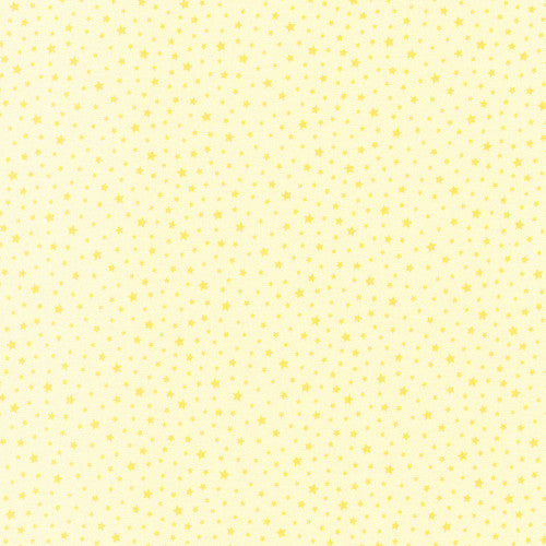 Princess Stars Yellow - Chasing Rainbows - Robert Kaufman Cotton Fabric ✂️ £13 pm
