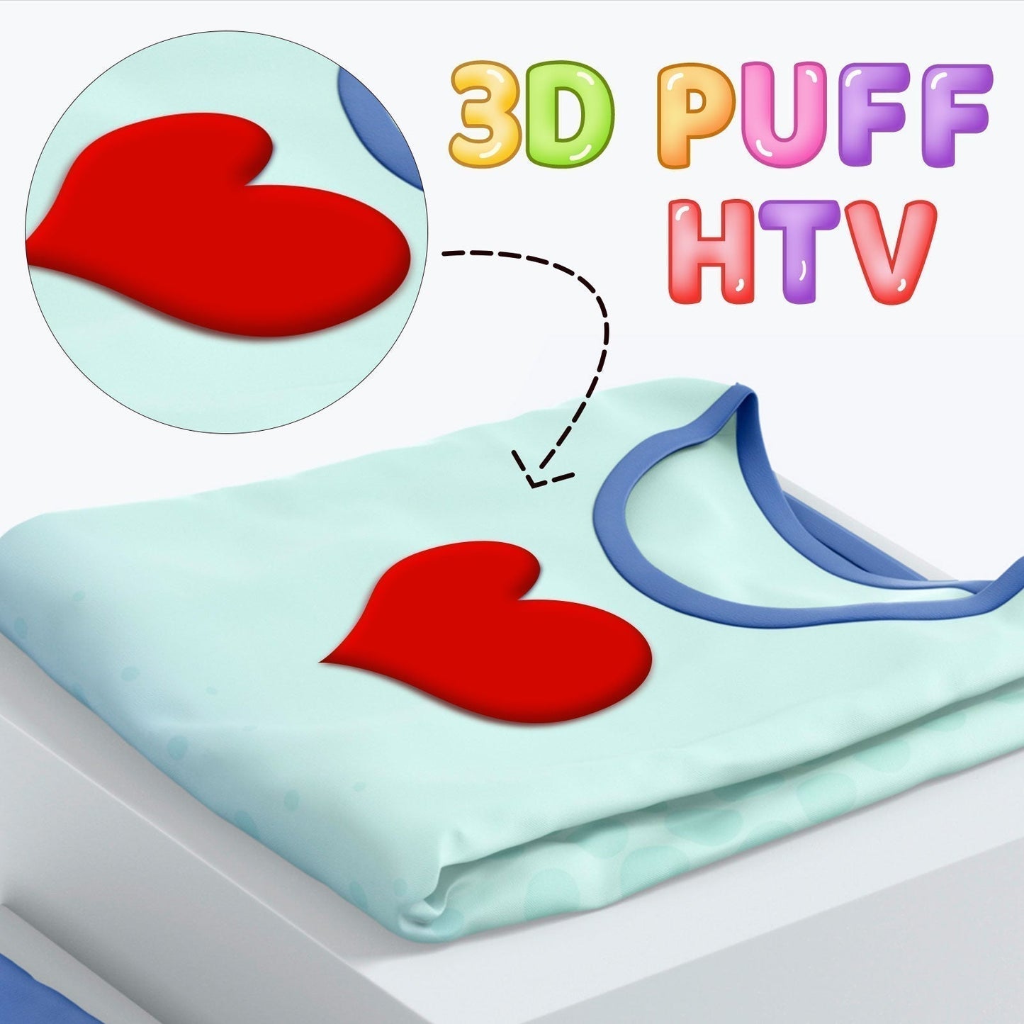 Yellow Puff Teckwrap HTV Heat Transfer Vinyl ✂️