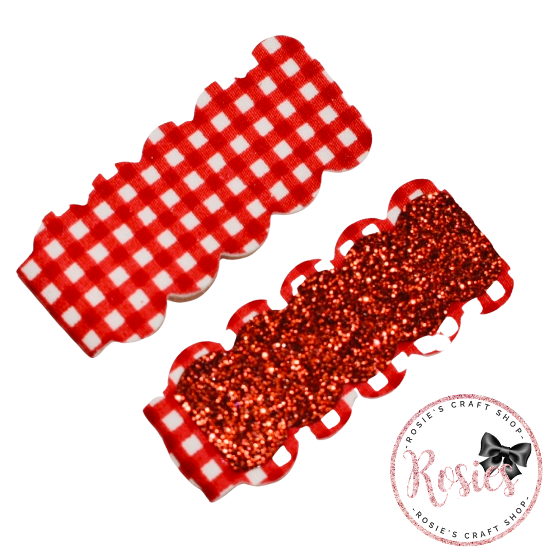 Layered Snap Clip Cutting Die Compatible with Sizzix Big Shot ✂️ ☆