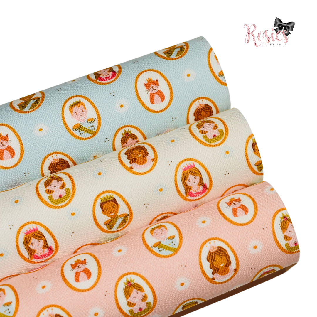 Princess & Princess Portraits Designer Fabric Felt