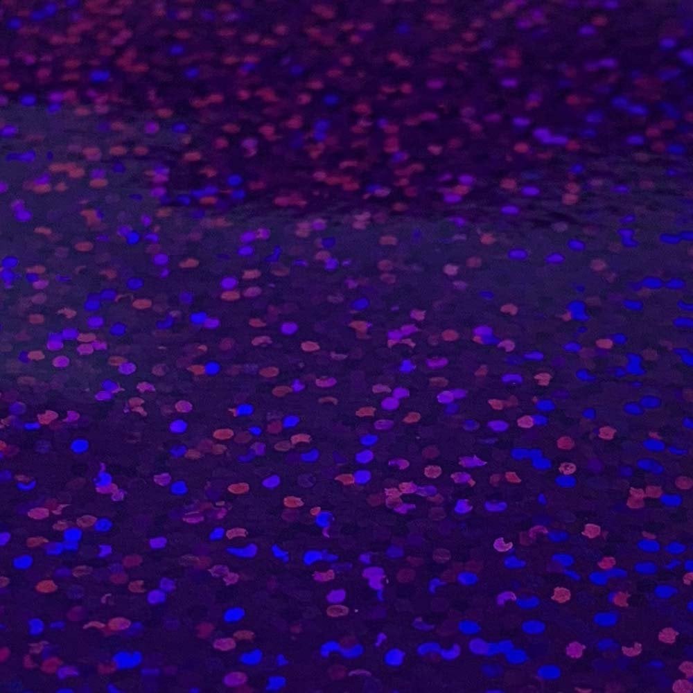 Purple Holographic Sparkle Iron On Vinyl HTV