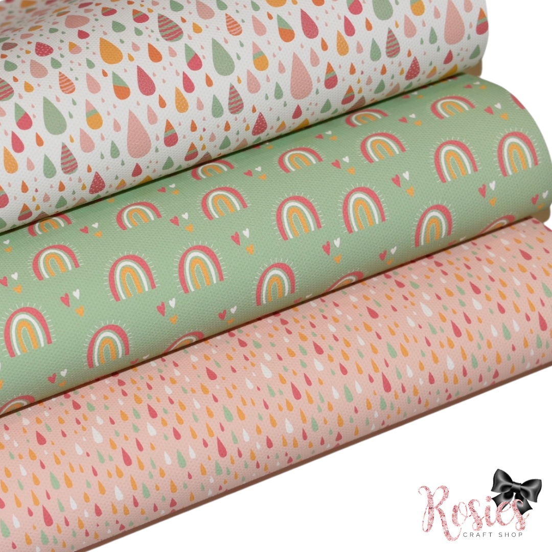 Rainbow Printed Canvas - Rainbow Bundle 4