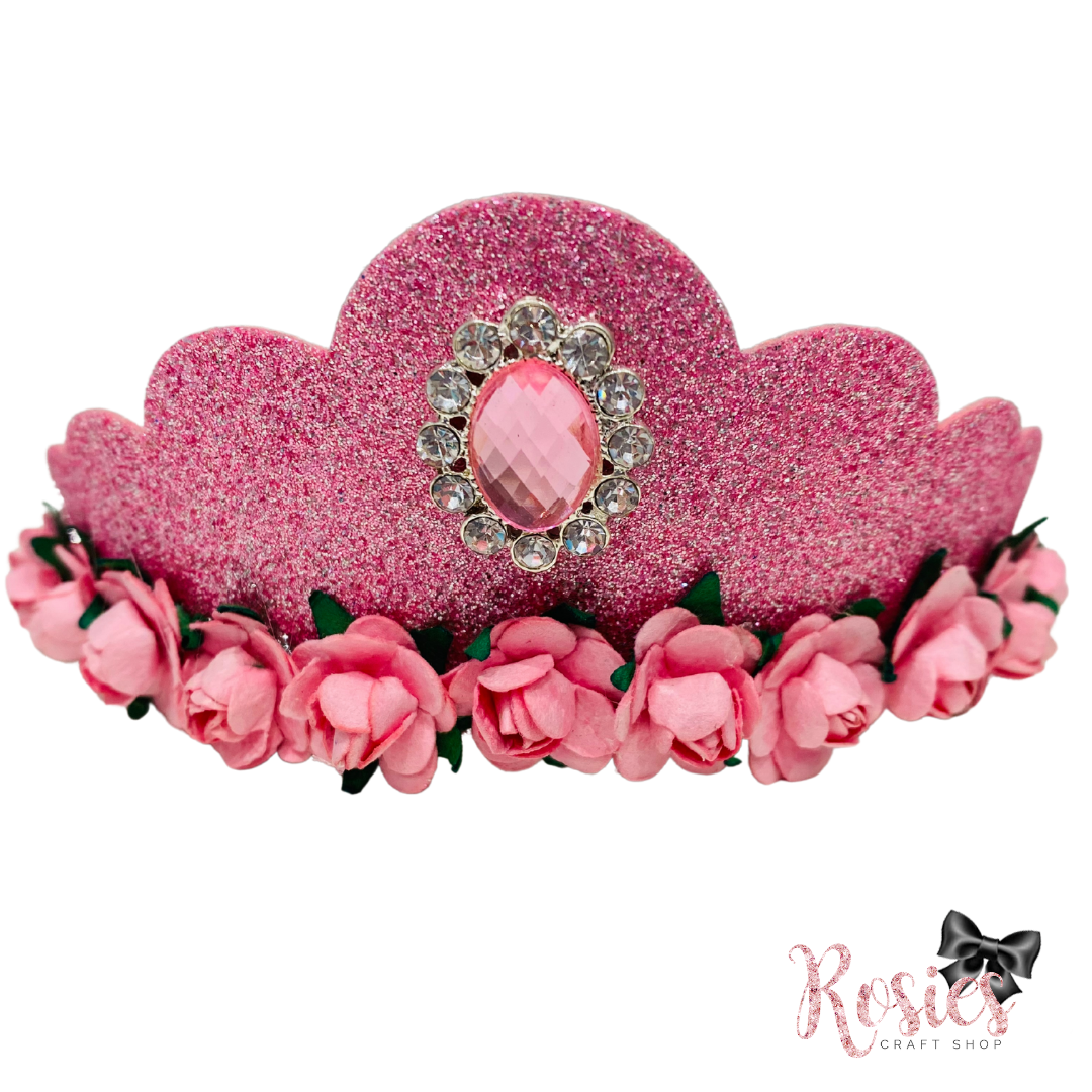 Teardrop Tiara Layered Crown Plastic Template 🎀