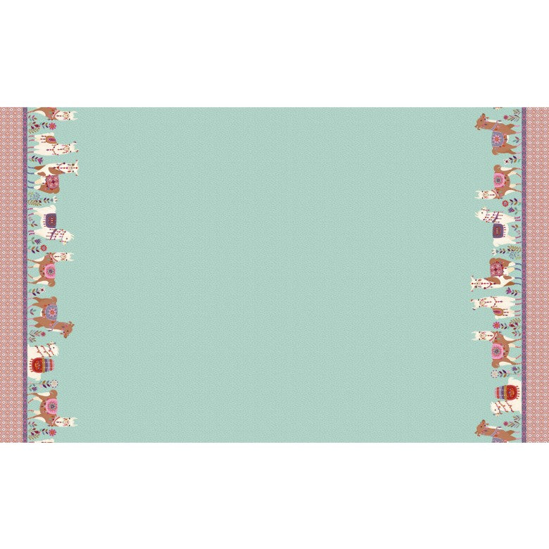 Llama Double Border - Llama Love - Michael Miller Cotton Fabric ✂️ £9 pm *SALE*