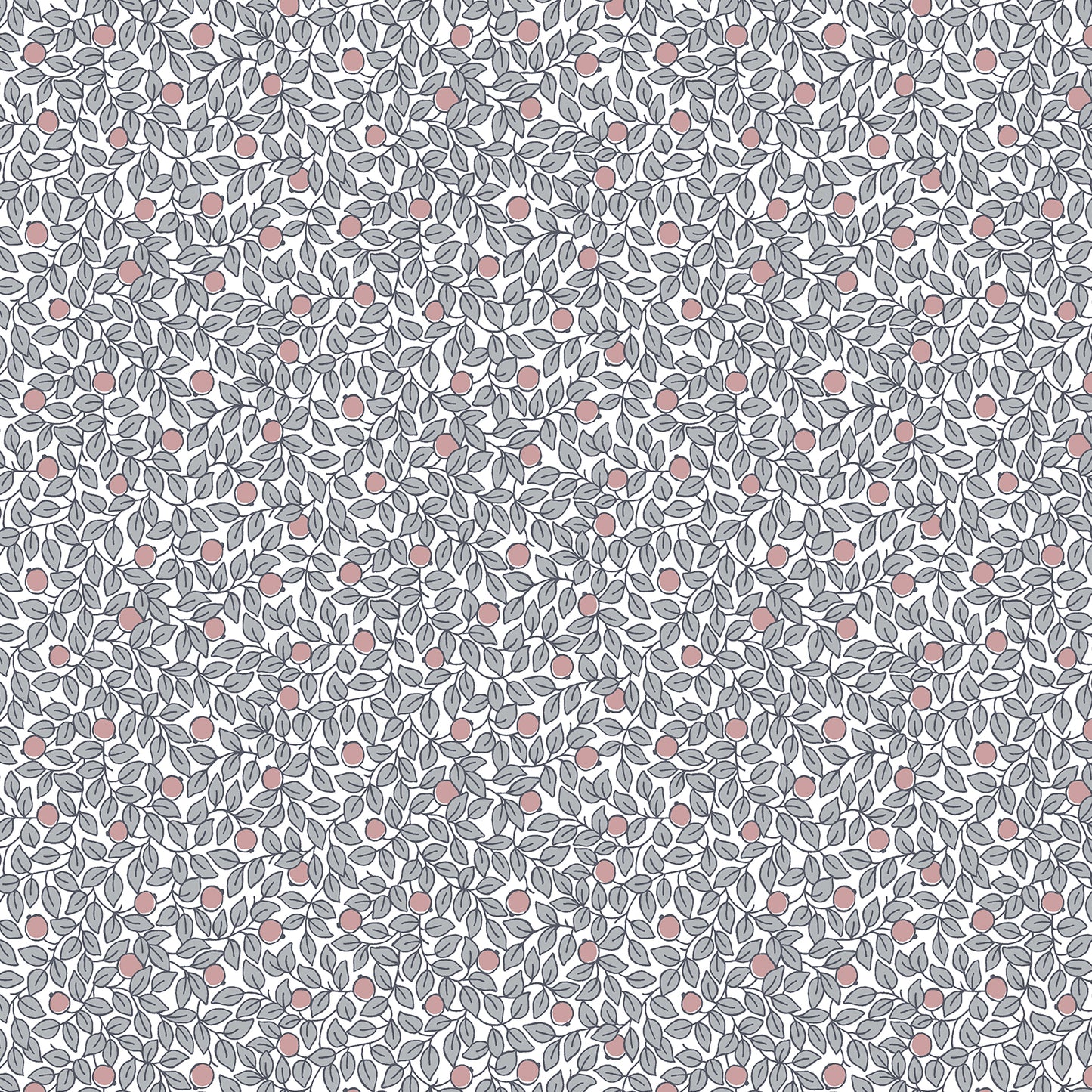 Hidcote Berry Grey - The Summer House Collection - Liberty Cotton Fabric ✂️ £10 pm *SALE*