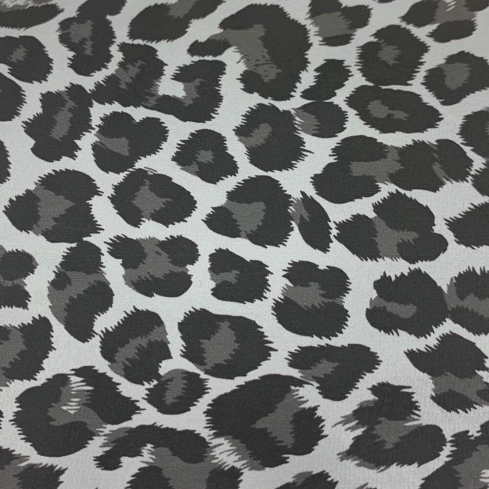 Animal Print Metallic Felt