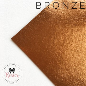 Bronze Metallic Stretch Iron On Vinyl HTV