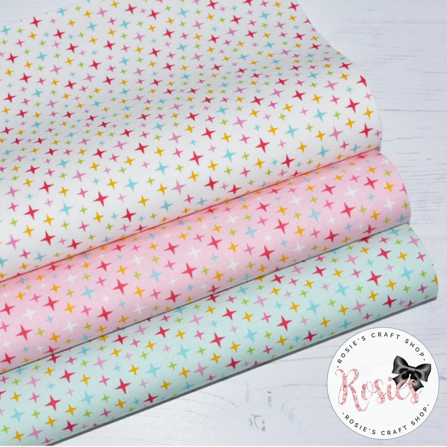 Fairy Garden Stars Designer Fabric Felt