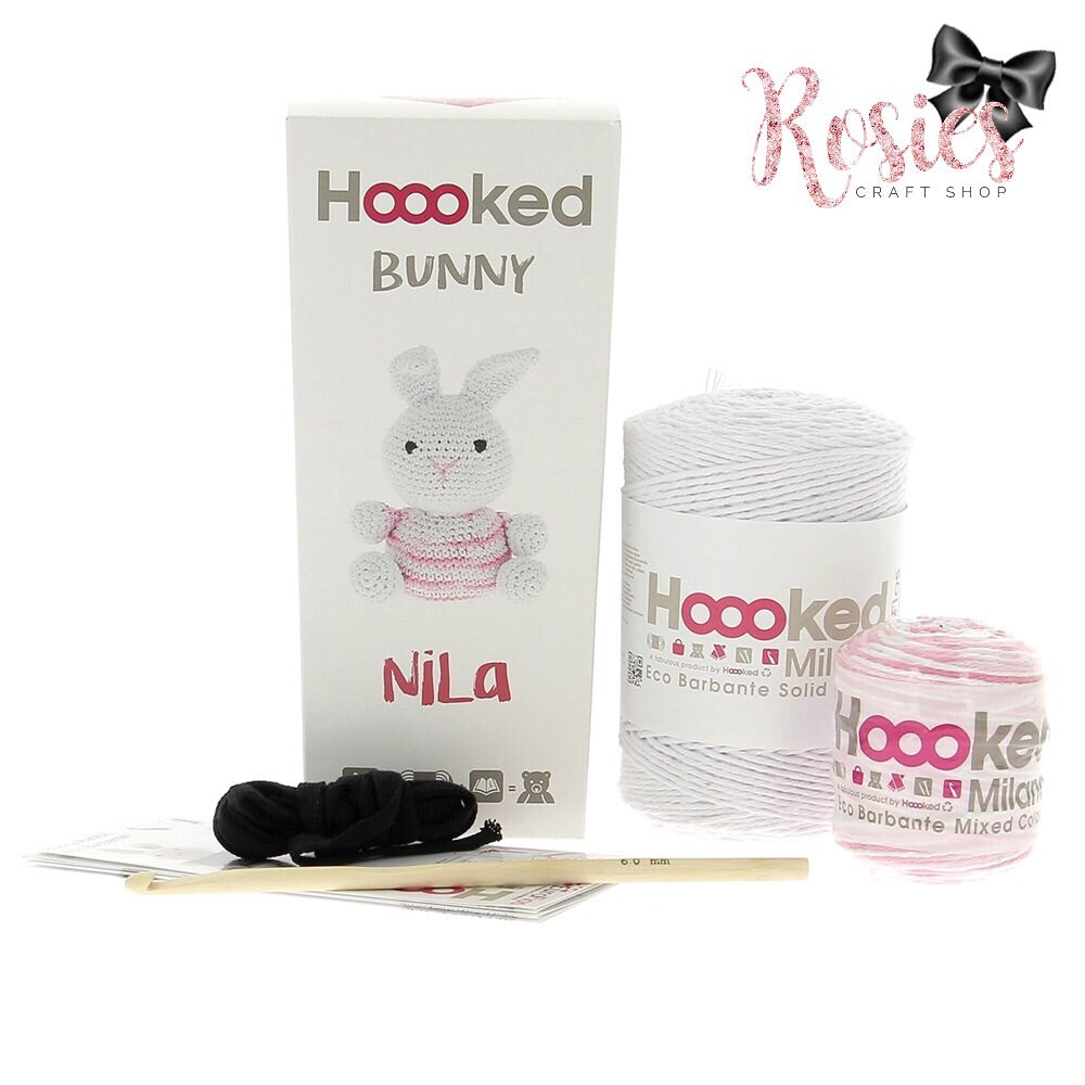 Nila the Bunny DIY Crochet Kit - Rosie's Craft Shop Ltd