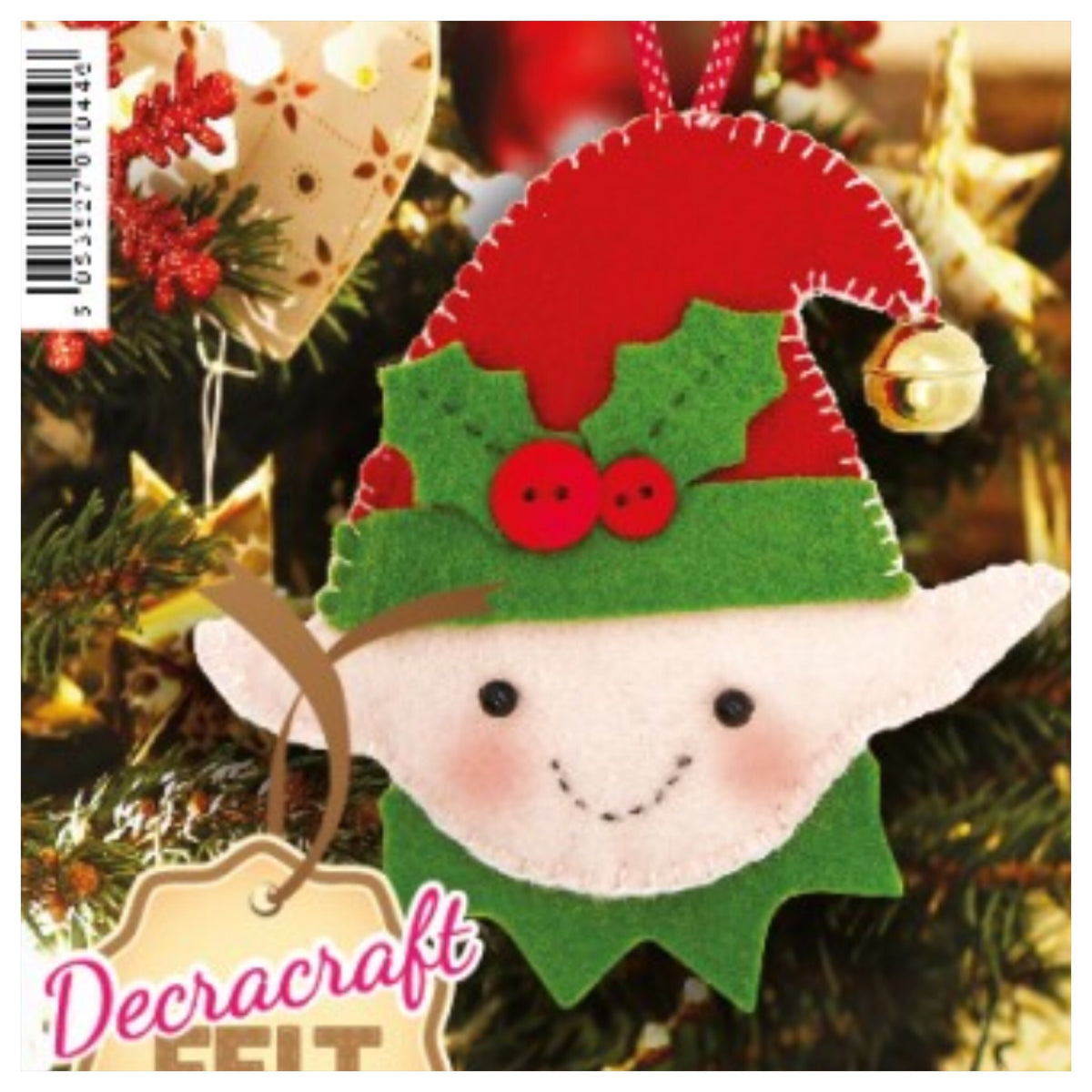 Christmas Elf Felt Kit - Make Your Own! - Rosie's Craft Shop Ltd