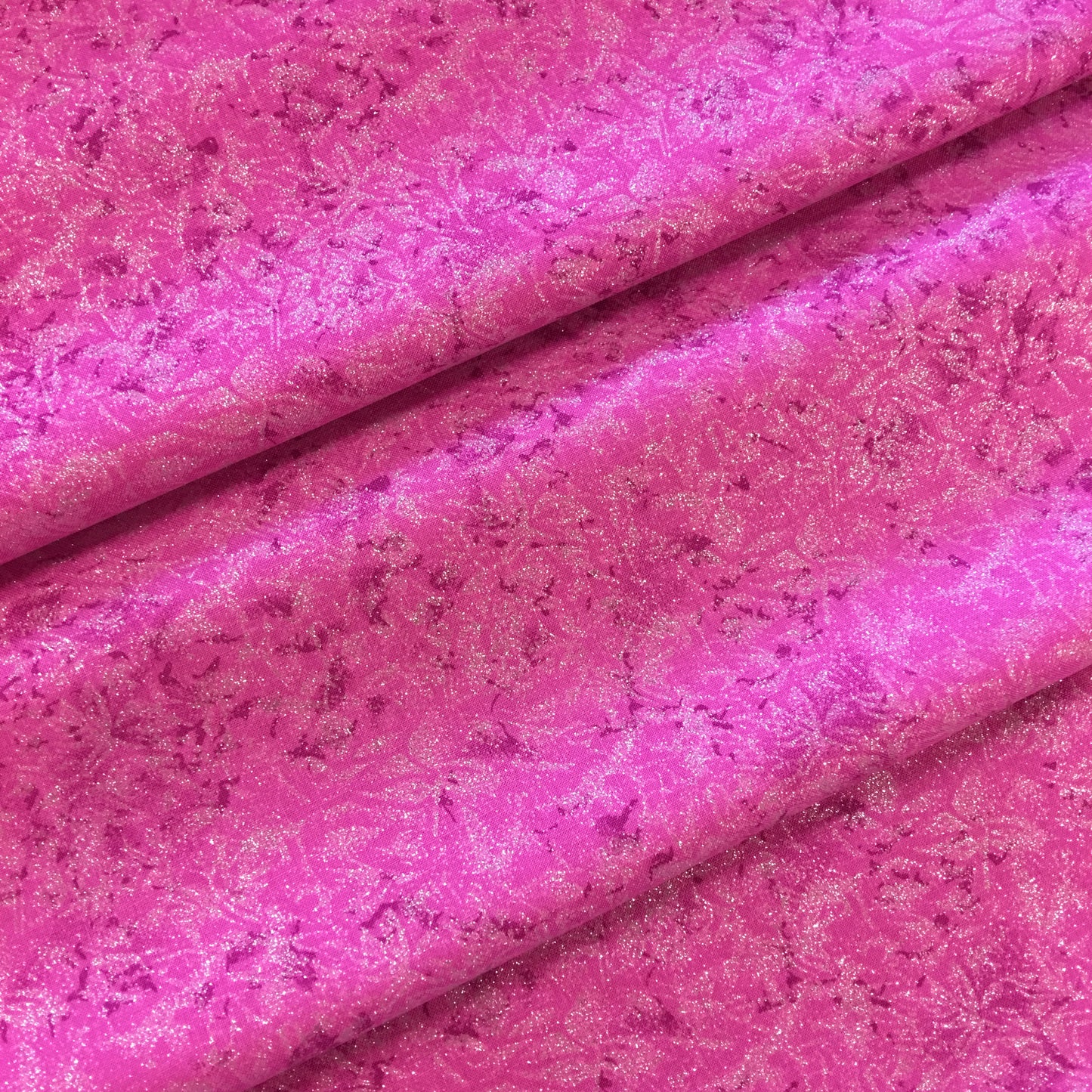 Wild Rose Glitter Fairy Frost By Michael Miller - 100% Cotton Fabric - Rosie's Craft Shop Ltd