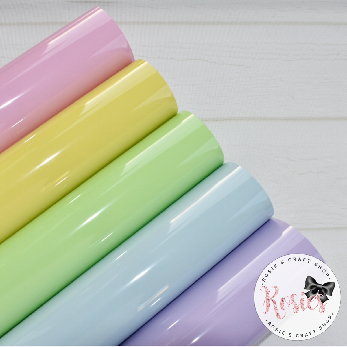 Pastel PU Iron On Vinyl HTV Rosie s Craft Shop Ltd