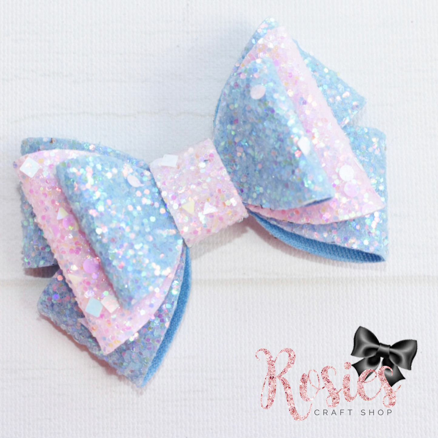 3.5" Butterfly Loop Bow Plastic Template π