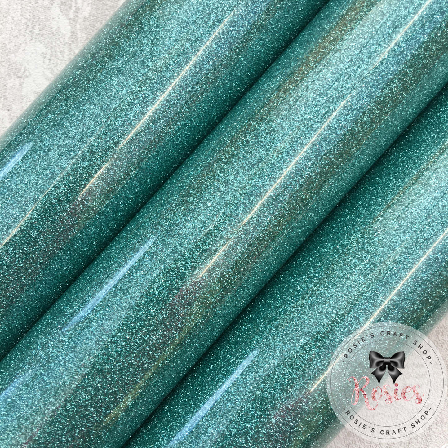 Jade Glitter Iron On Vinyl HTV - Rosie's Craft Shop Ltd