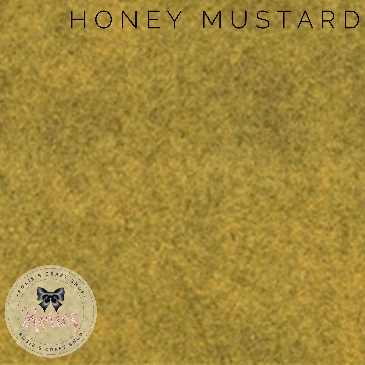 Honey Mustard Wool Blend Felt - Rosie's Craft Shop Ltd