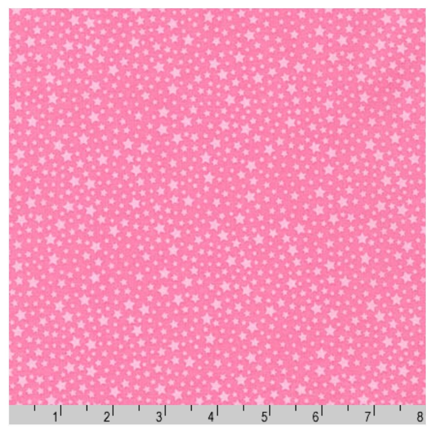 Pink Stars - Happy Little Unicorns By Robert Kaufman - 100% Cotton Fabric - Rosie's Craft Shop Ltd