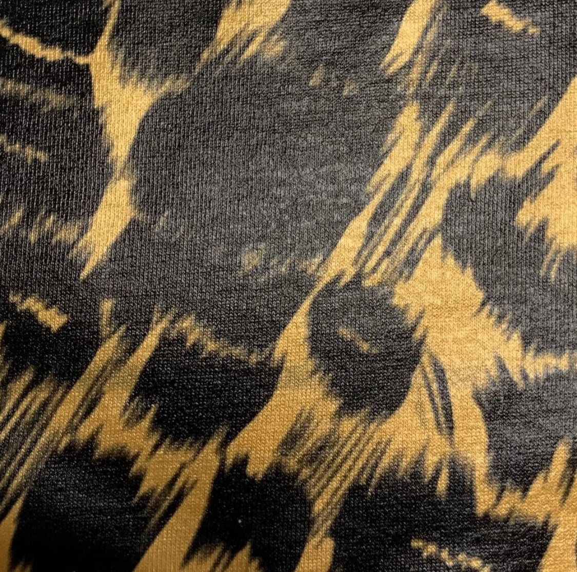 Cheetah Metallic Stretch Iron On Vinyl HTV