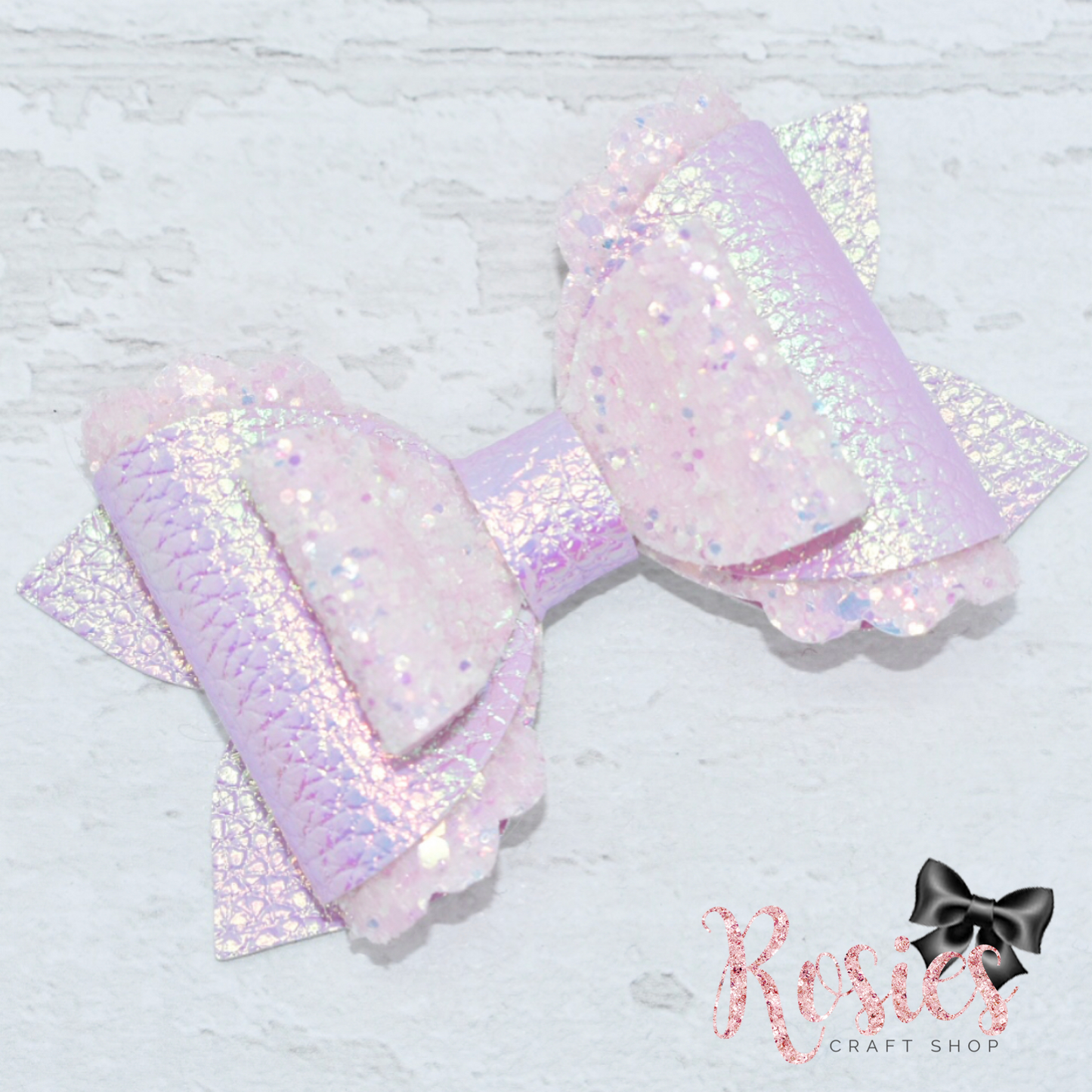 Larissa Layered Bow Plastic Template