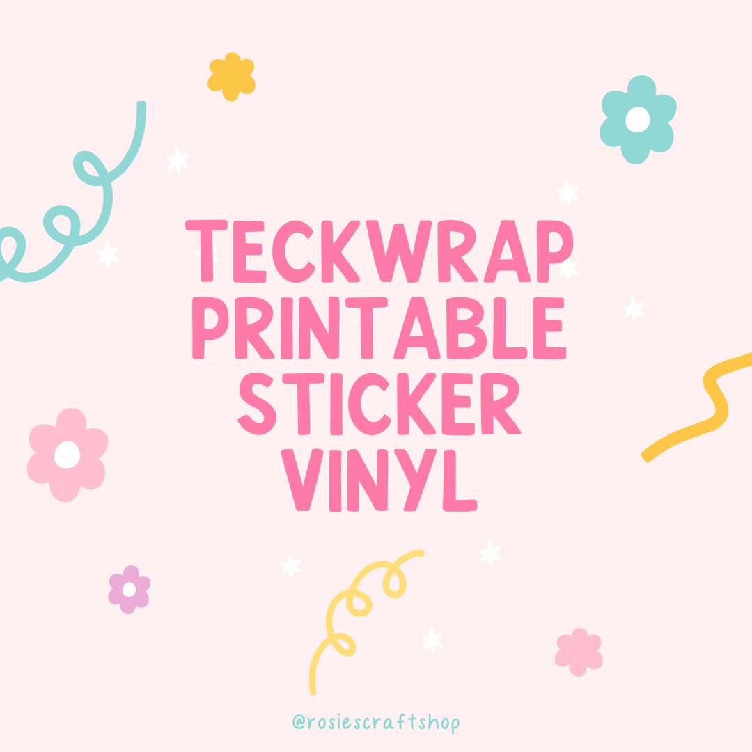 Teckwrap Printable Sticker Vinyl