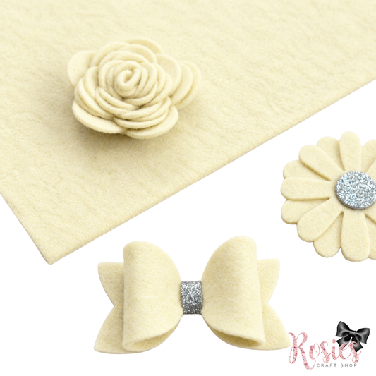 Angel Wings Wool Blend Felt | Soft Craft Felt | Bows, Sewing, Appliqué & Die Cutting