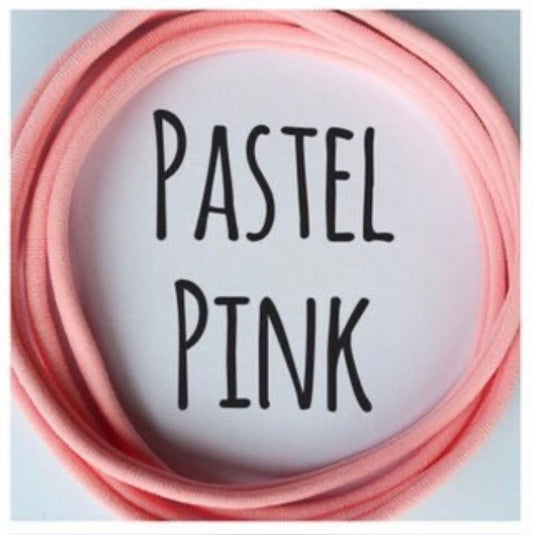 Pastel Pink - Dainties by Nylon Headbands *SALE*