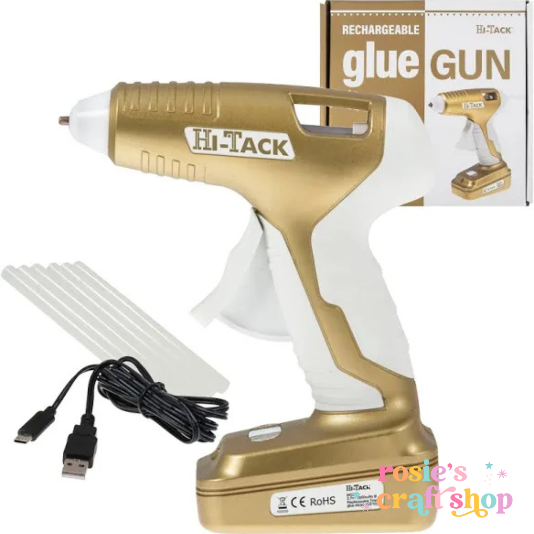 Hi Tack Cordless Rechargeable Glue Gun ✂️ ☆