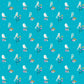 Blue Birds & Flowers - Spring Meadow - Dashwood Studio Cotton Fabric ✂️ £14 pm ☆