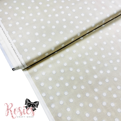 Light Taupe Dots | Guess How Much I Love You | Clothworks Licensed Cotton Fabric | £12 pm
