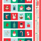 Christmas Advent Calendar Panel - Wonderful Christmas Time - Dashwood Studio Cotton Fabric ✂️