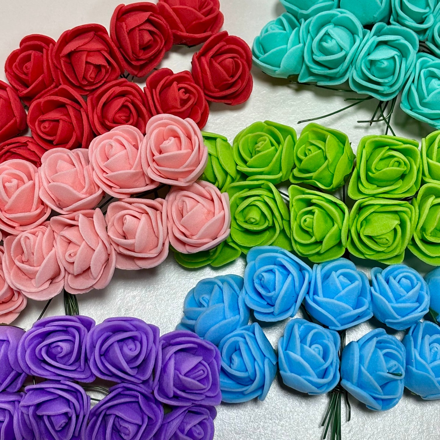Foam Rose Flowers