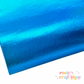 Azure Blue Leathered Effect Metallic Felt ✂️