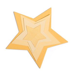 Sizzix Framelits Die Set 5PK - Stars 657567 ✂️ *SALE*