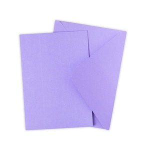 Sizzix A6 Cards and Envelopes Pack of 10 in Lavender Dust - 664841 ✂️